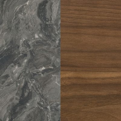 Bradley 63-Inch SmartTop TV Stand in Smokey Grey and Dark Brown - detail view 7