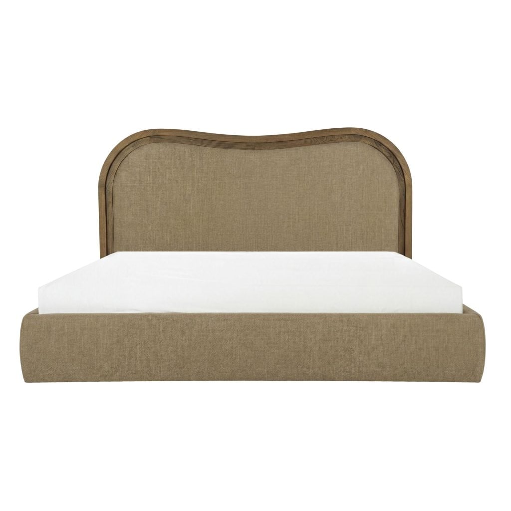 Camilla Wave Bed in Green - lifestyle view