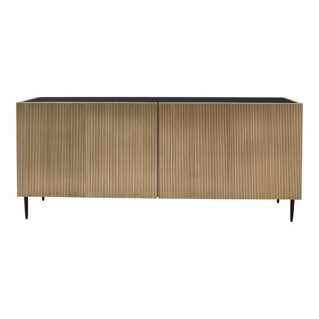 Brogan Sideboard in Antique Brass - front view
