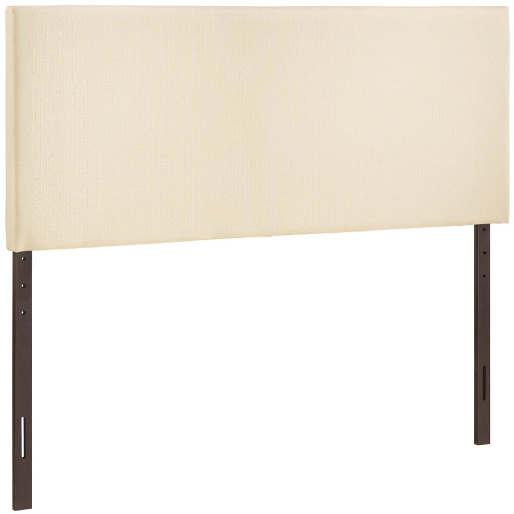 Region Upholstered Linen King Headboard in Ivory - view 2