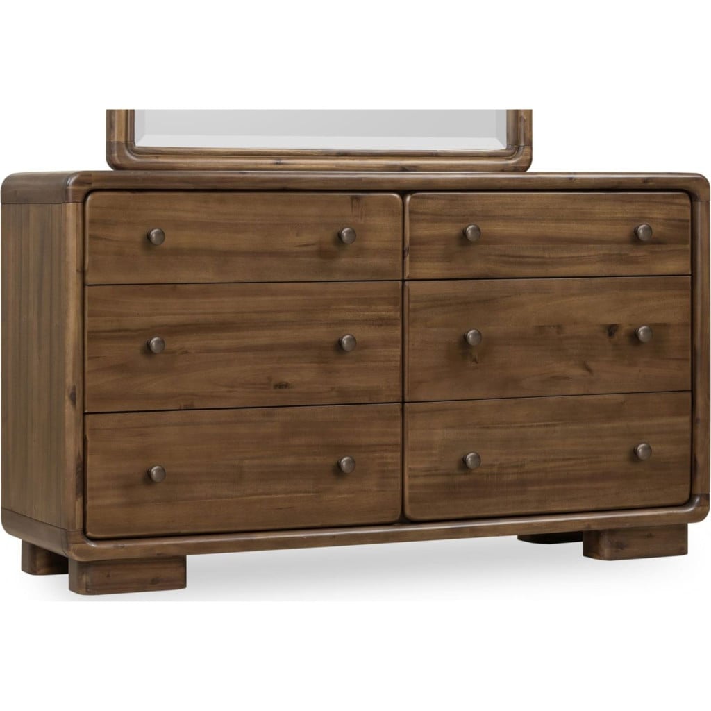 Boka 6-Drawer Dresser in Impala - detail view