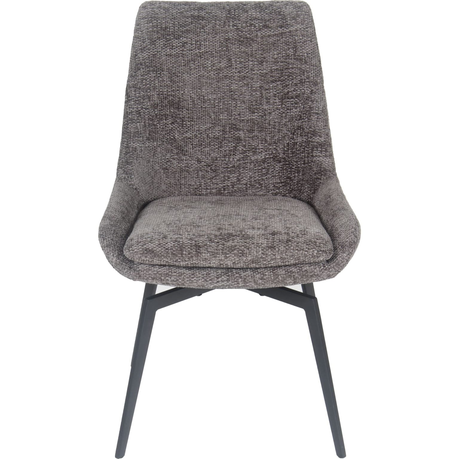 Alternative view of CEO 180 Degree Return Swivel Upholstered Dining Chair in Oyster