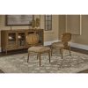 classic white wood dining chair in White Board finish, Carlisle side chair front view | Carlisle wood side chair in White Board, angled view showing contoured back