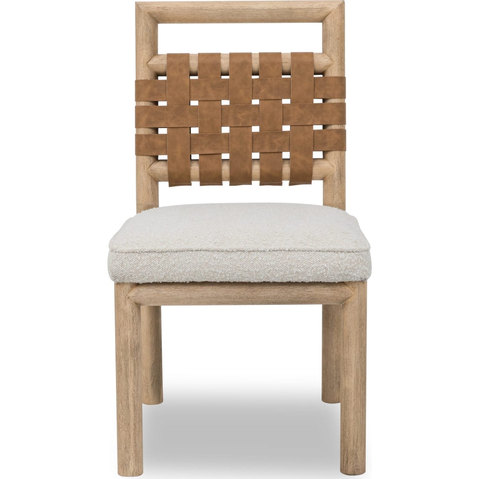 Alternative view of Dorsey Woven Dining Chair in Ginger and Raclette
