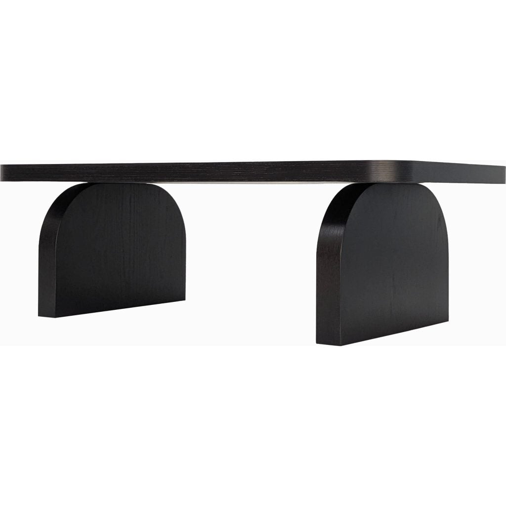 Elora Dining Bench in Jet Black - view 2