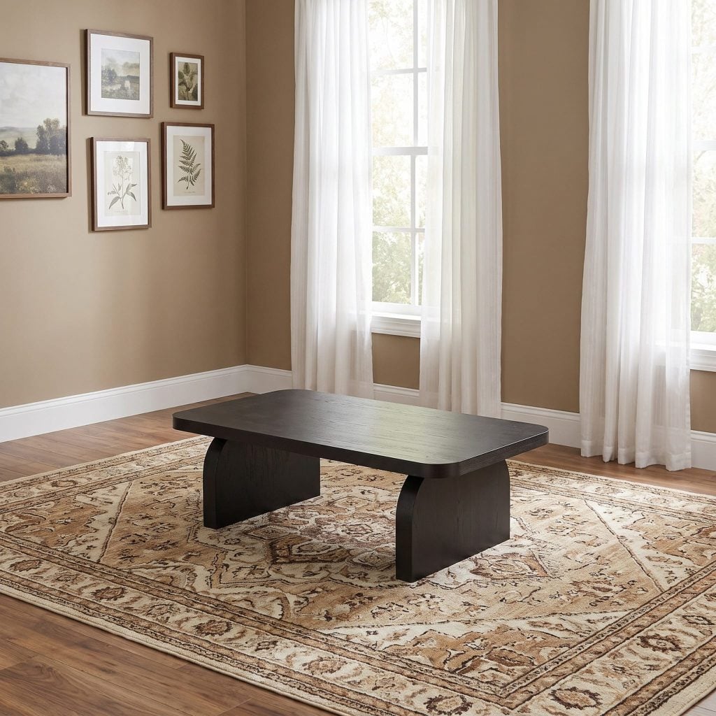 Elora Dining Bench in Jet Black - view 1