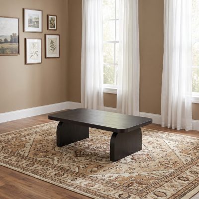 Elora Dining Bench in Jet Black - view 1