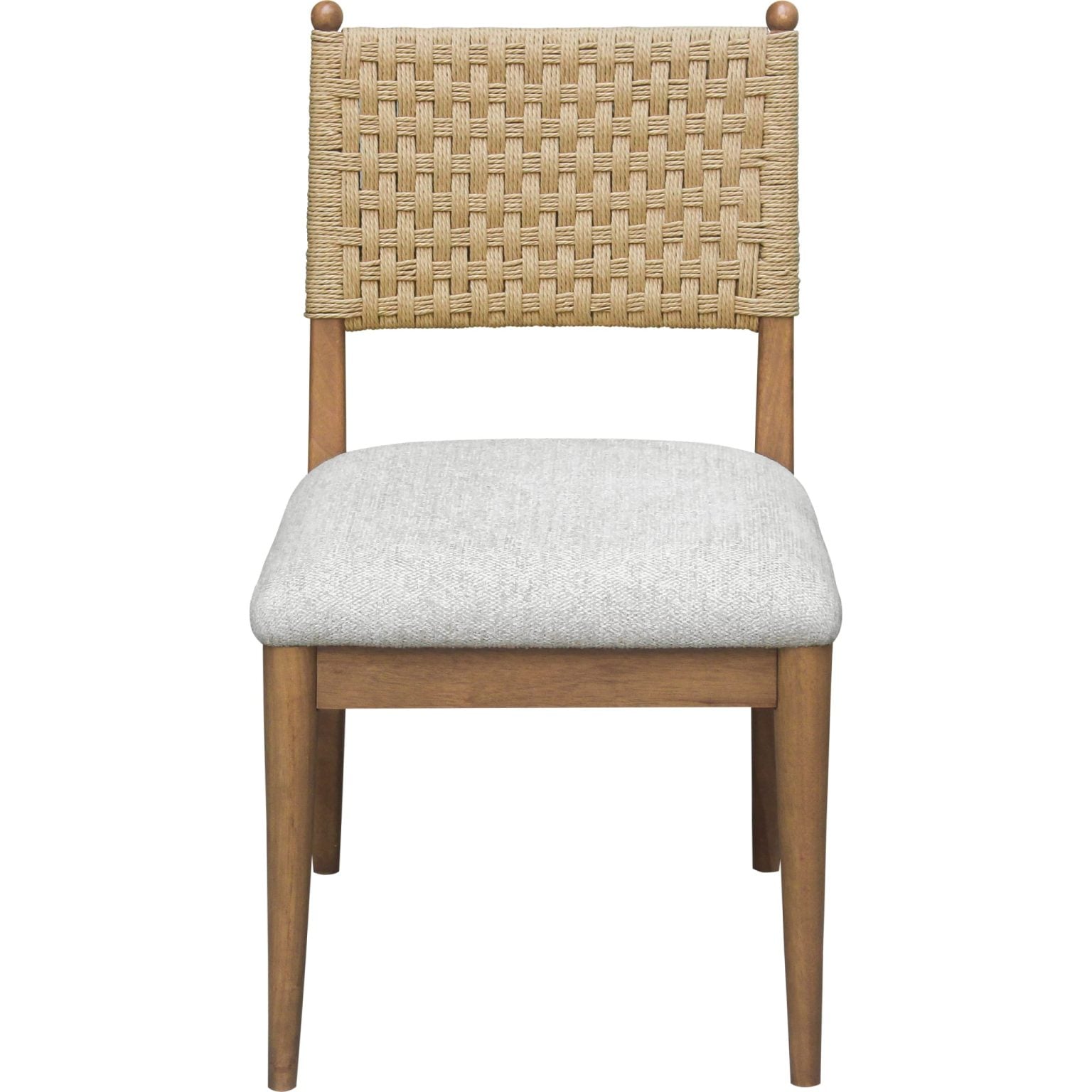 Alternative view of Langley Woven Back Chair in Sweetwater and Coastal Glow