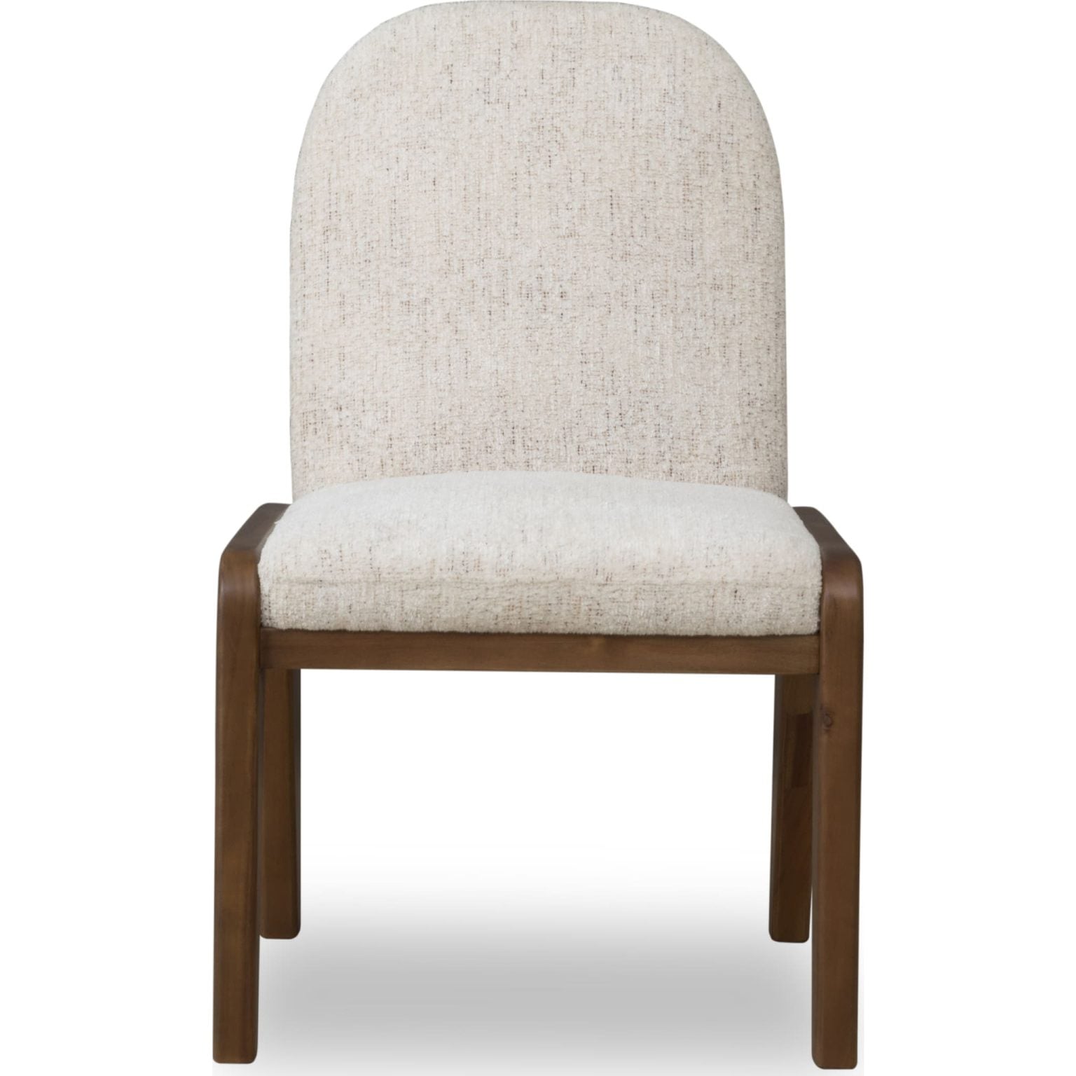 Alternative view of Xolani Chenille Upholstered Dining Chair in Chinchilla and Impala