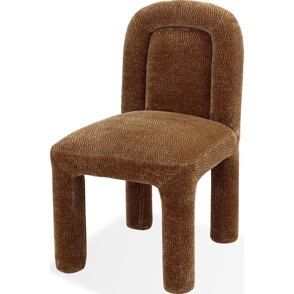 Alternative view of Xolani Fully Upholstered Dining Chair in Amber Sand Chenille