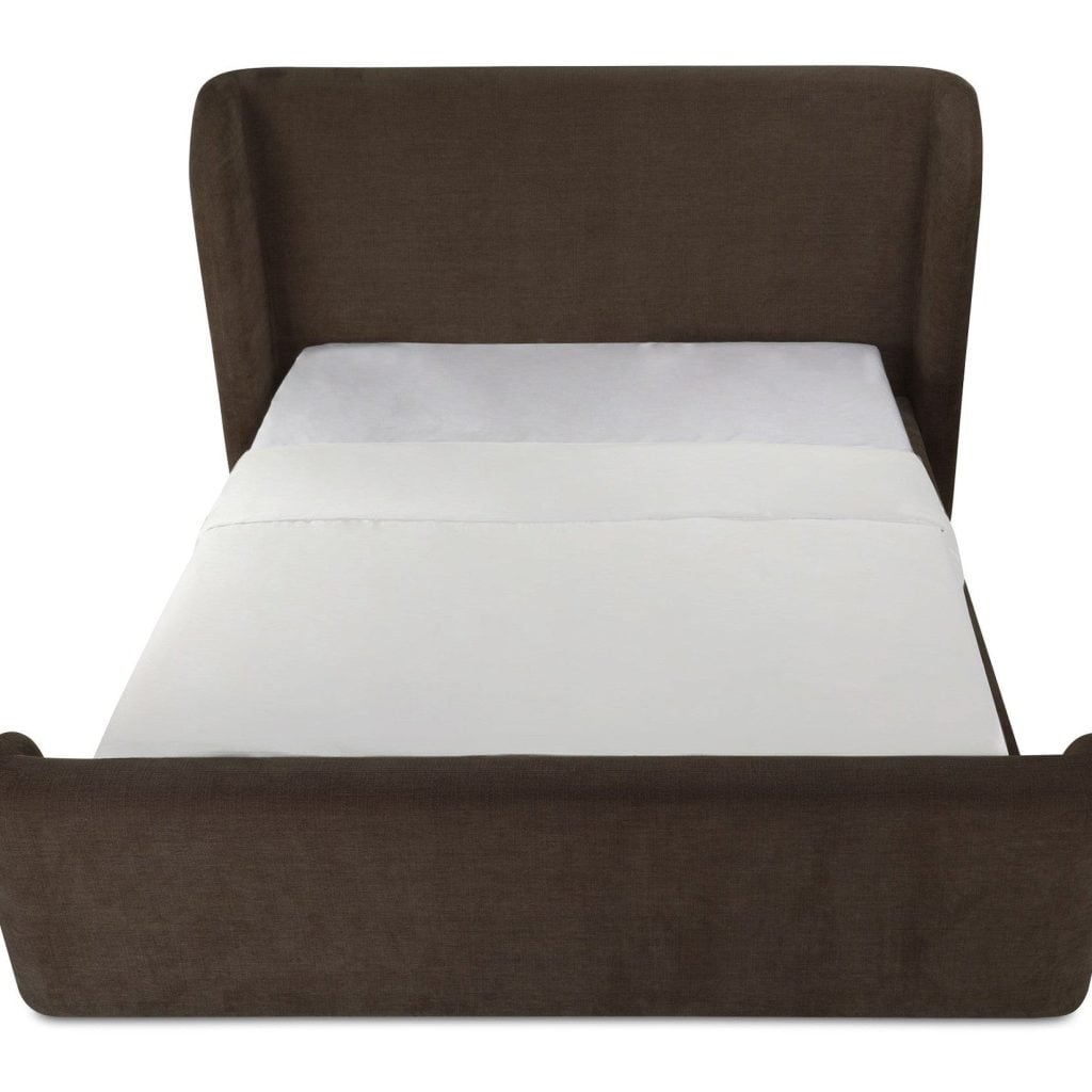 Sophia Storage Bed in Brown - front view