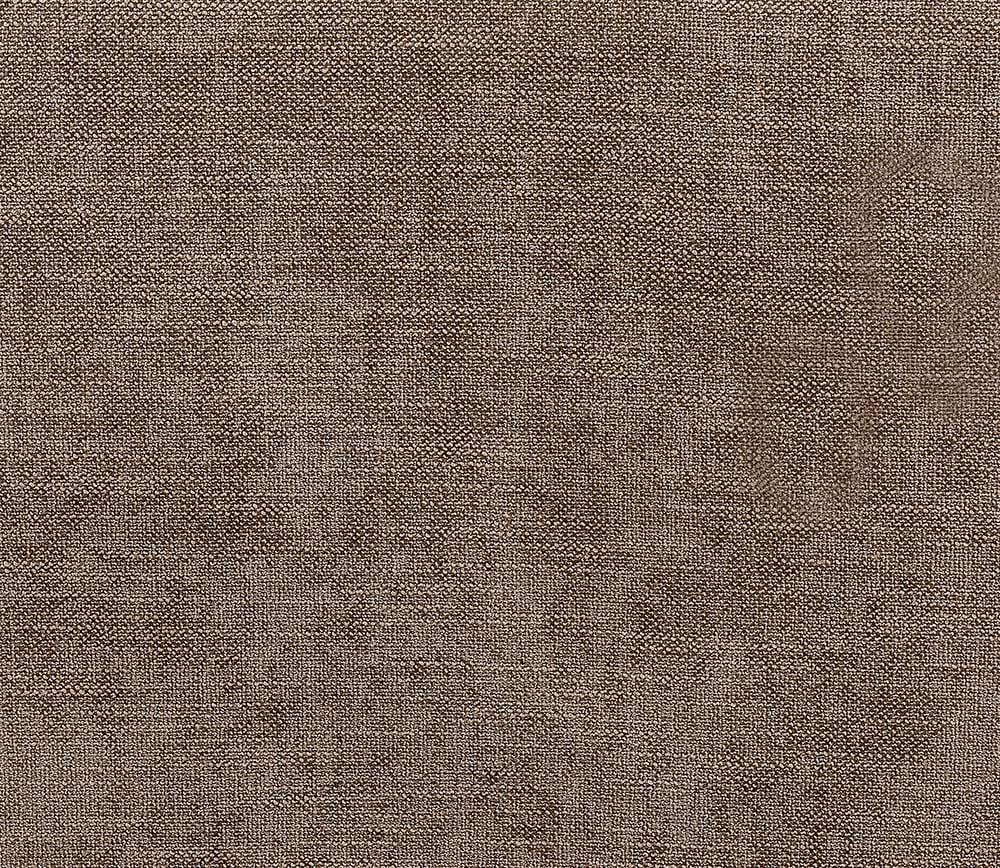 Naveen modern beige linen modular armless chair, alternate view 4